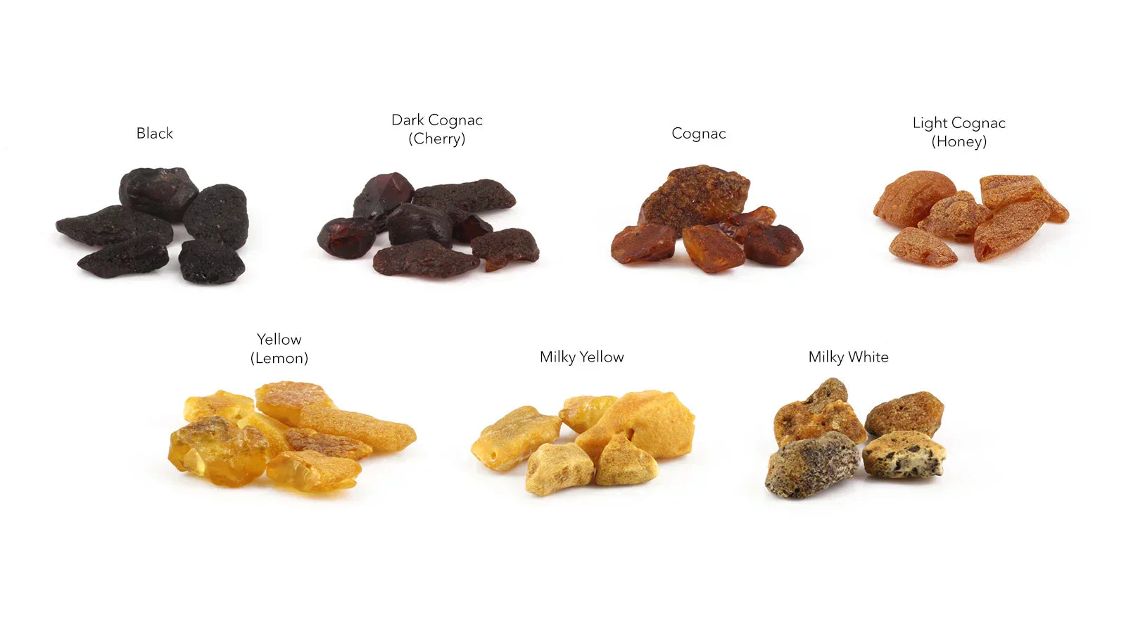 Baltic Amber Colors Explained: Honey, Cognac, Butterscotch and Cherry Amber