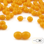 Lot of 50pcs Screw Clasps for Amber and Gemstone Beads Jewelry - Butterscotch (MY5)