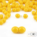 Lot of 50pcs Screw Clasps for Amber and Gemstone Beads Jewelry - Milky Yellow (MY5A)