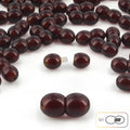 Lot of 50pcs Screw Clasps for Amber and Gemstone Beads Jewelry - Cherry (COG4A)