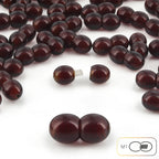 Lot of 50pcs Screw Clasps for Amber and Gemstone Beads Jewelry - Cherry (COG4A)