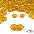 Lot of 50pcs Screw Clasps for Amber and Gemstone Beads Jewelry - Honey (YL5)