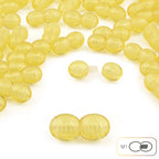 Lot of 50pcs Screw Clasps for Amber and Gemstone Beads Jewelry - Yellow (YL1)