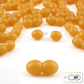 Lot of 50pcs Screw Clasps for Amber and Gemstone Beads Jewelry - Butterscotch (MY4)