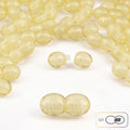 Lot of 50pcs Screw Clasps for Amber and Gemstone Beads Jewelry - Yellow (YL6)