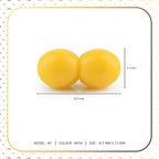 Lot of 50pcs Screw Clasps for Amber and Gemstone Beads Jewelry - Milky Yellow (MY5A)