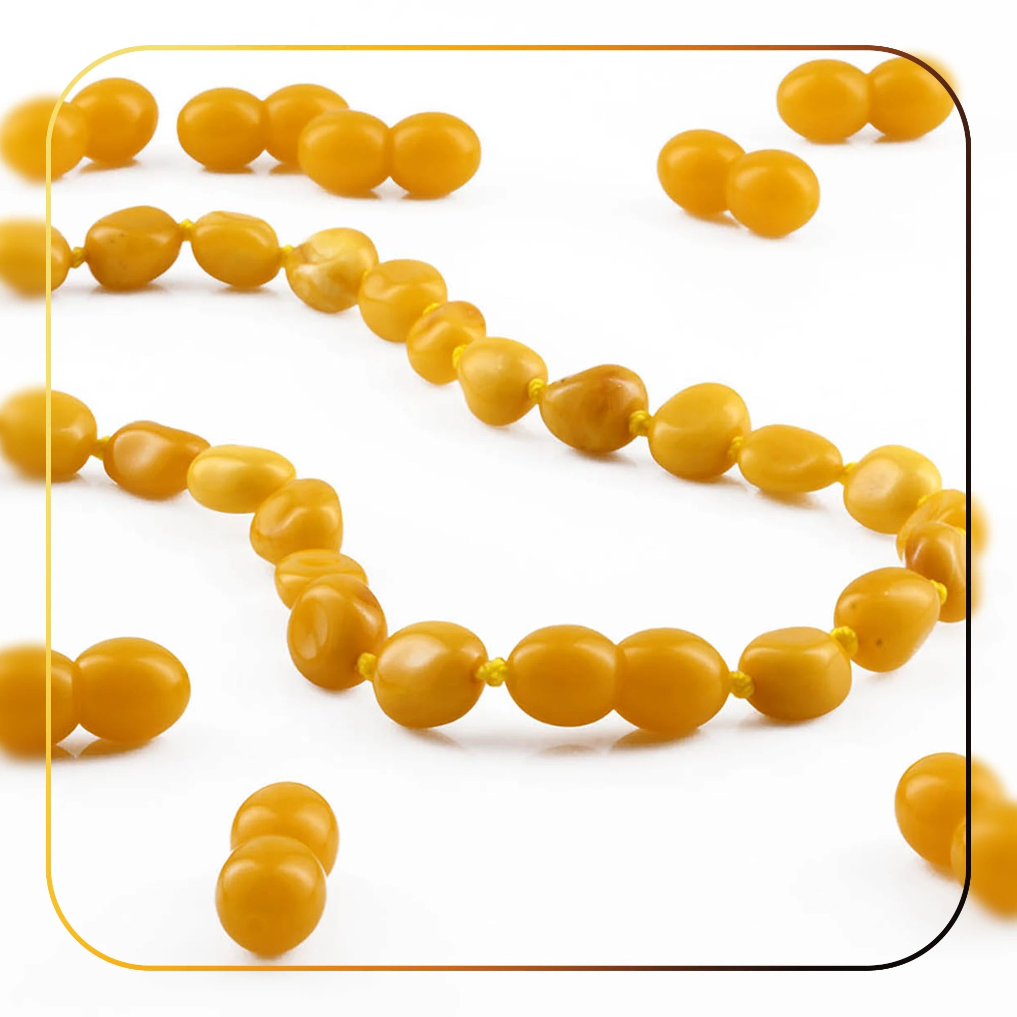 Lot of 50pcs Screw Clasps for Amber and Gemstone Beads Jewelry - Butterscotch (MY5)