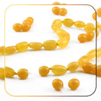 Lot of 50pcs Screw Clasps for Amber and Gemstone Beads Jewelry - Butterscotch (MY3)