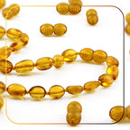 Lot of 50pcs Screw Clasps for Amber and Gemstone Beads Jewelry - Cognac (COG5A)