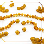 Lot of 50pcs Screw Clasps for Amber and Gemstone Beads Jewelry - Honey (YL5)