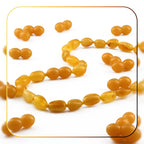 Lot of 50pcs Screw Clasps for Amber and Gemstone Beads Jewelry - Butterscotch (MY4)