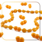 Lot of 50pcs Screw Clasps for Amber and Gemstone Beads Jewelry - Butterscotch (MY6)