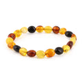 BALTIC AMBER ADULT BRACELETS LOT OF 10pcs - OLIVE. XO75M