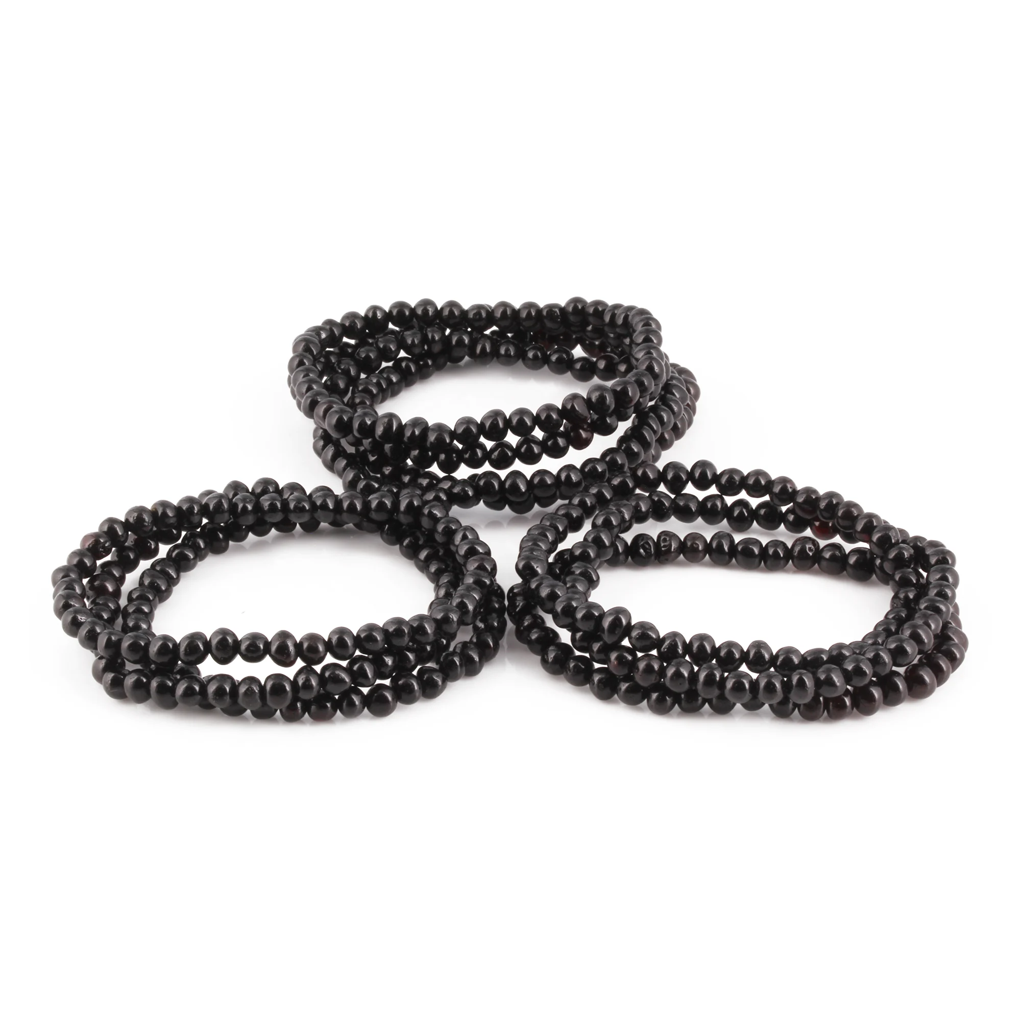 BALTIC AMBER ADULT BRACELETS LOT OF 10pcs - BAROQUE. XB54B