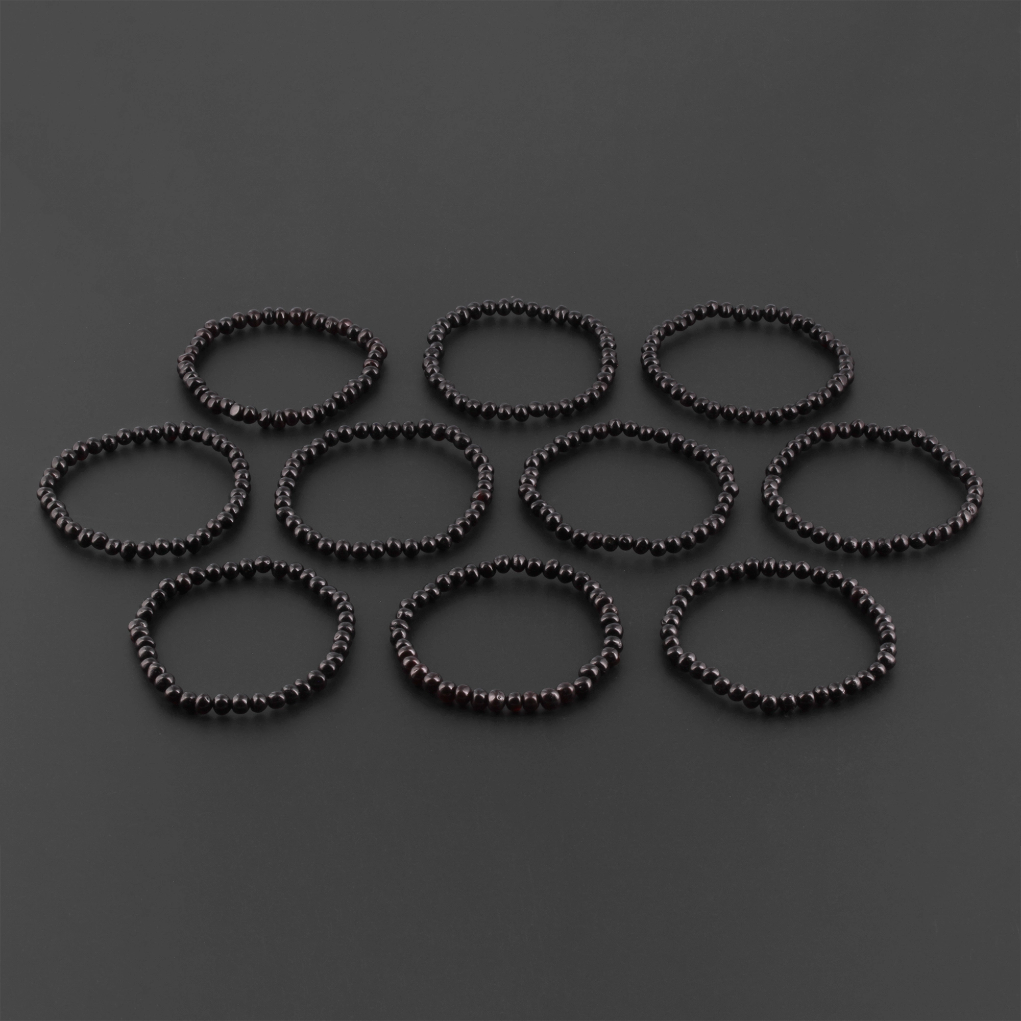 BALTIC AMBER ADULT BRACELETS LOT OF 10pcs - BAROQUE. XB54B