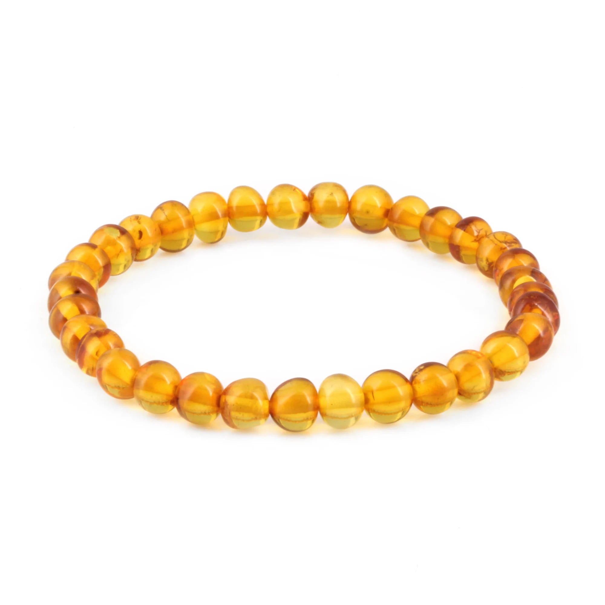 BALTIC AMBER ADULT BRACELETS LOT OF 10pcs - BAROQUE. XB65LC