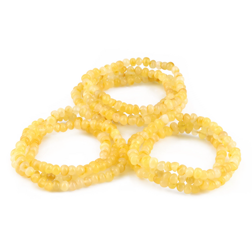 BALTIC AMBER ADULT BRACELETS LOT OF 10pcs - BAROQUE. XB54MY