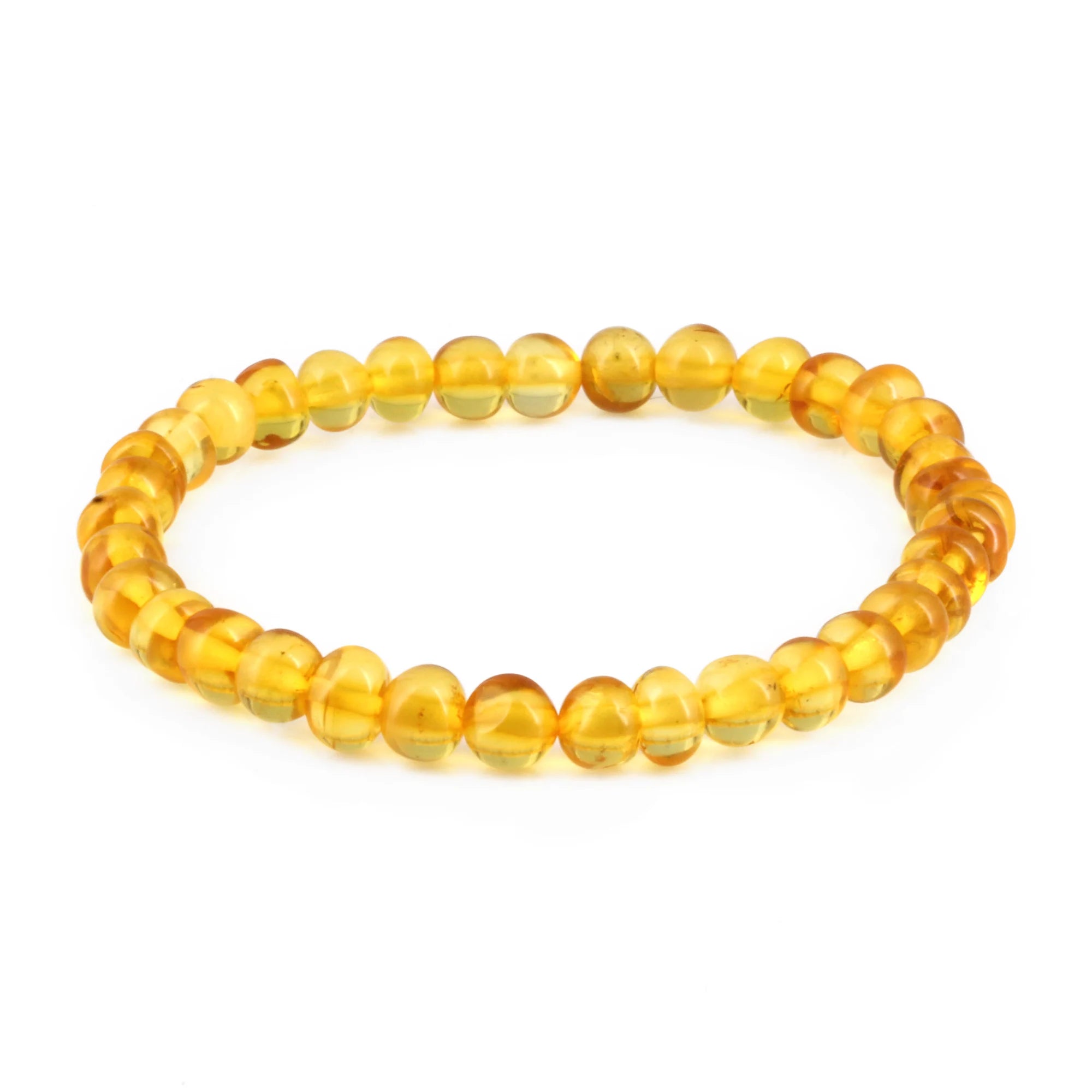 BALTIC AMBER ADULT BRACELETS LOT OF 10pcs - BAROQUE. XB65Y