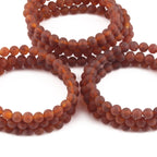 BALTIC AMBER ADULT BRACELETS LOT OF 10pcs - BAROQUE. XB65CM