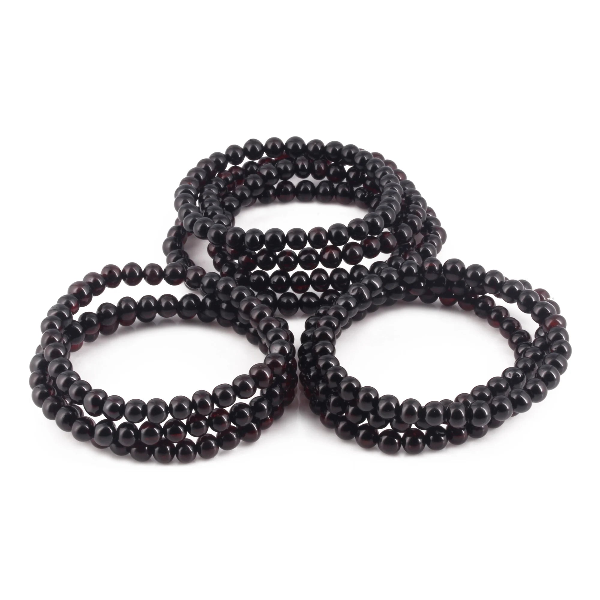 BALTIC AMBER ADULT BRACELETS LOT OF 10pcs - BAROQUE. XB65B