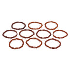 BALTIC AMBER ADULT BRACELETS LOT OF 10pcs - BAROQUE. XB54CM