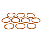 BALTIC AMBER ADULT BRACELETS LOT OF 10pcs - BAROQUE. XB54C