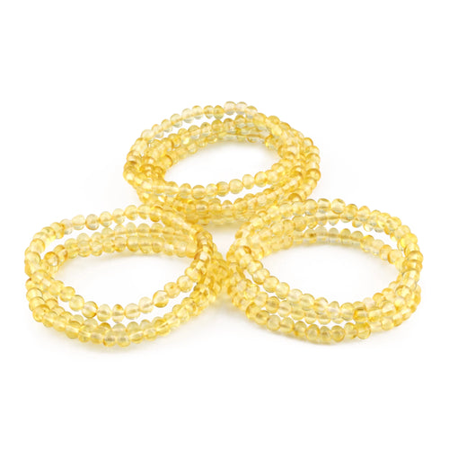 BALTIC AMBER ADULT BRACELETS LOT OF 10pcs - BAROQUE. XB54Y