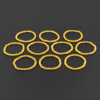 BALTIC AMBER ADULT BRACELETS LOT OF 10pcs - BAROQUE. XB54YM