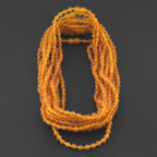 BALTIC AMBER ADULT NECKLACES LOT OF 10pcs - BAROQUE. XB54LCM