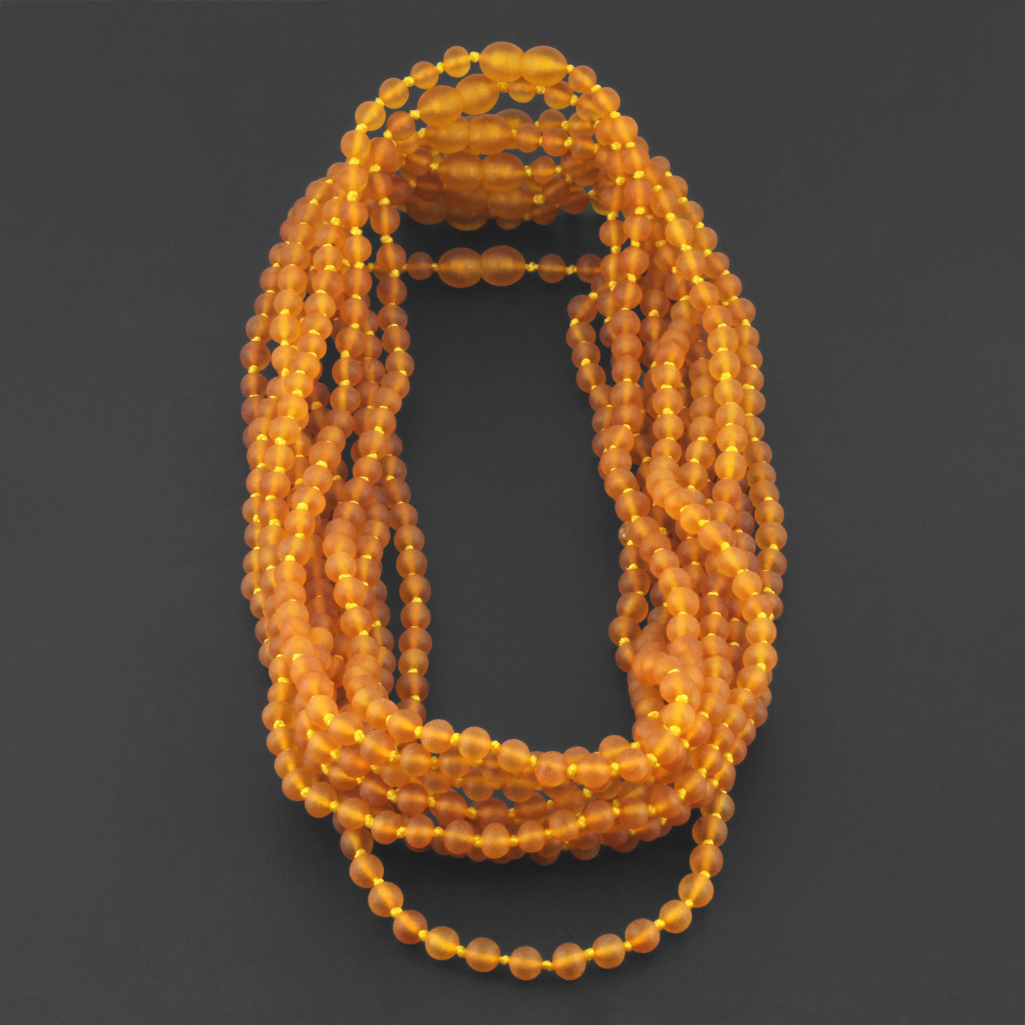 BALTIC AMBER ADULT NECKLACES LOT OF 10pcs - BAROQUE. XB54LCM