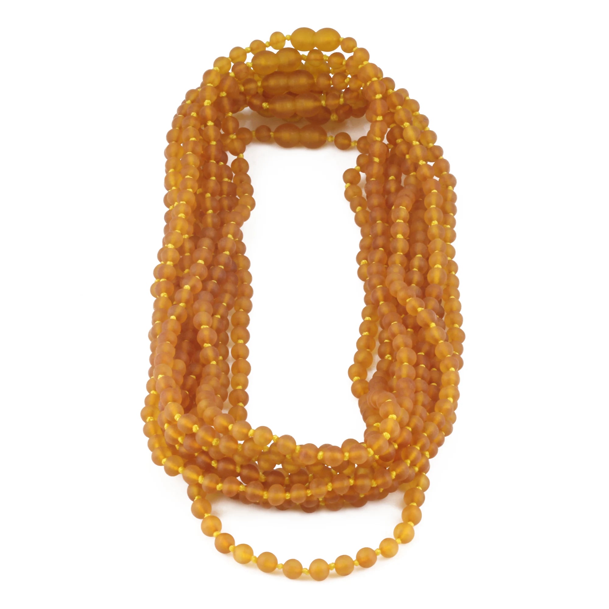 BALTIC AMBER ADULT NECKLACES LOT OF 10pcs - BAROQUE. XB54LCM
