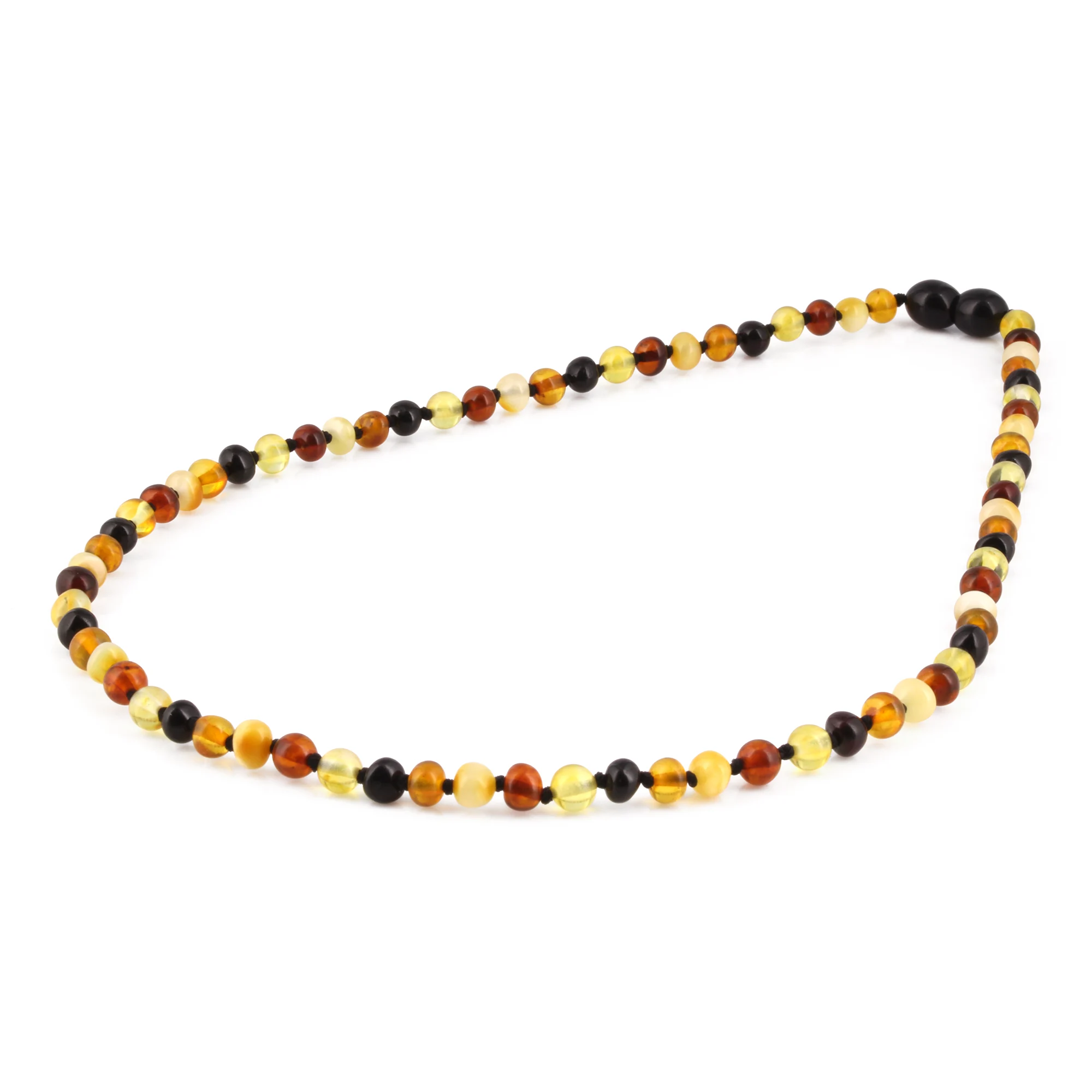 BALTIC AMBER ADULT NECKLACES LOT OF 10pcs - BAROQUE. XB54M2