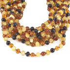 BALTIC AMBER ADULT NECKLACES LOT OF 10pcs - BAROQUE. XB54M