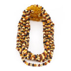 BALTIC AMBER ADULT NECKLACES LOT OF 10pcs - BAROQUE. XB43M