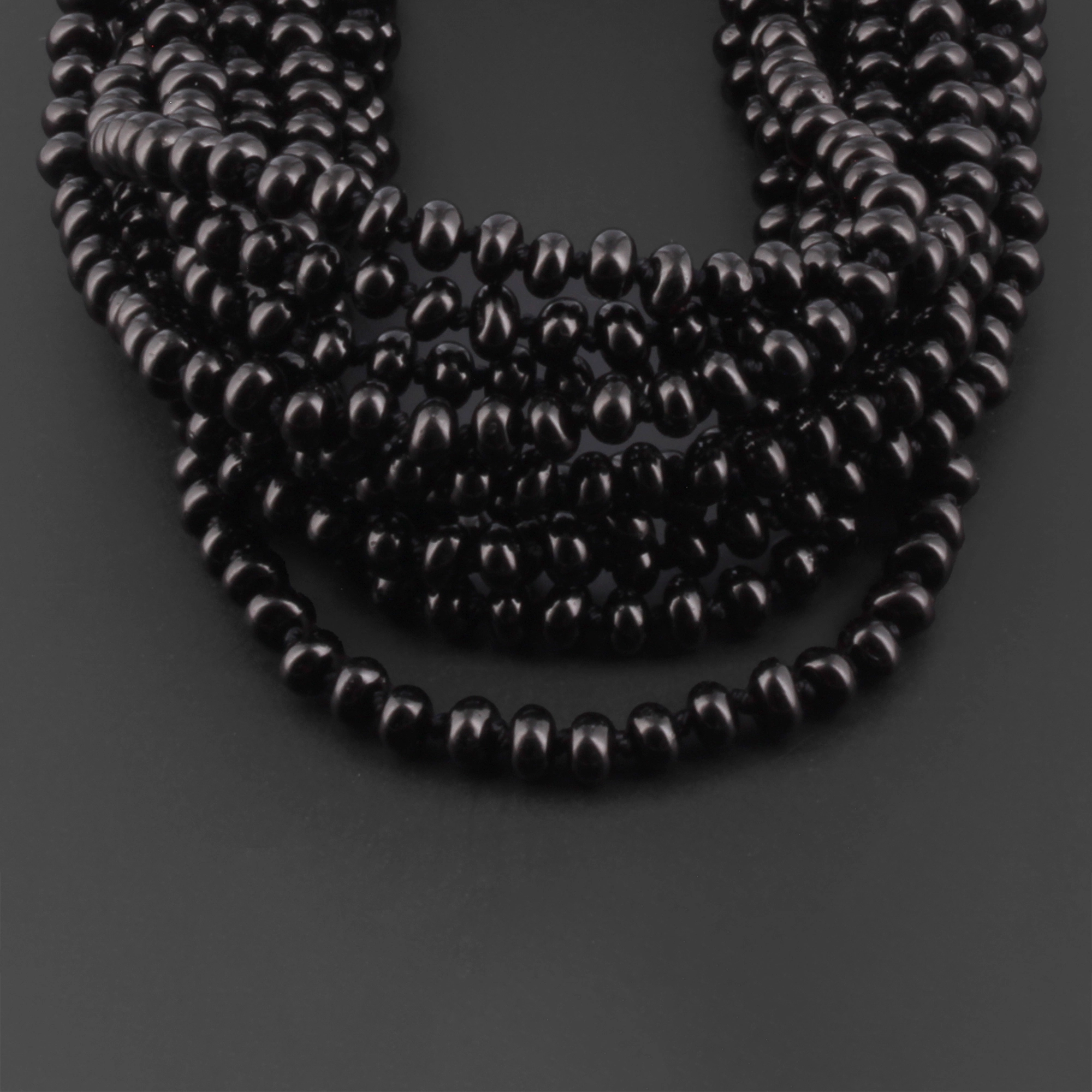 BALTIC AMBER ADULT NECKLACES LOT OF 10pcs - ROUNDEL. XR53B