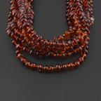 BALTIC AMBER ADULT NECKLACES LOT OF 10pcs - ROUNDEL. XR53C