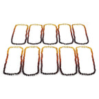 BALTIC AMBER ADULT NECKLACES LOT OF 10pcs - BAROQUE. XB54R1