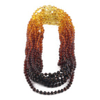 BALTIC AMBER ADULT NECKLACES LOT OF 10pcs - BAROQUE. XB54R1
