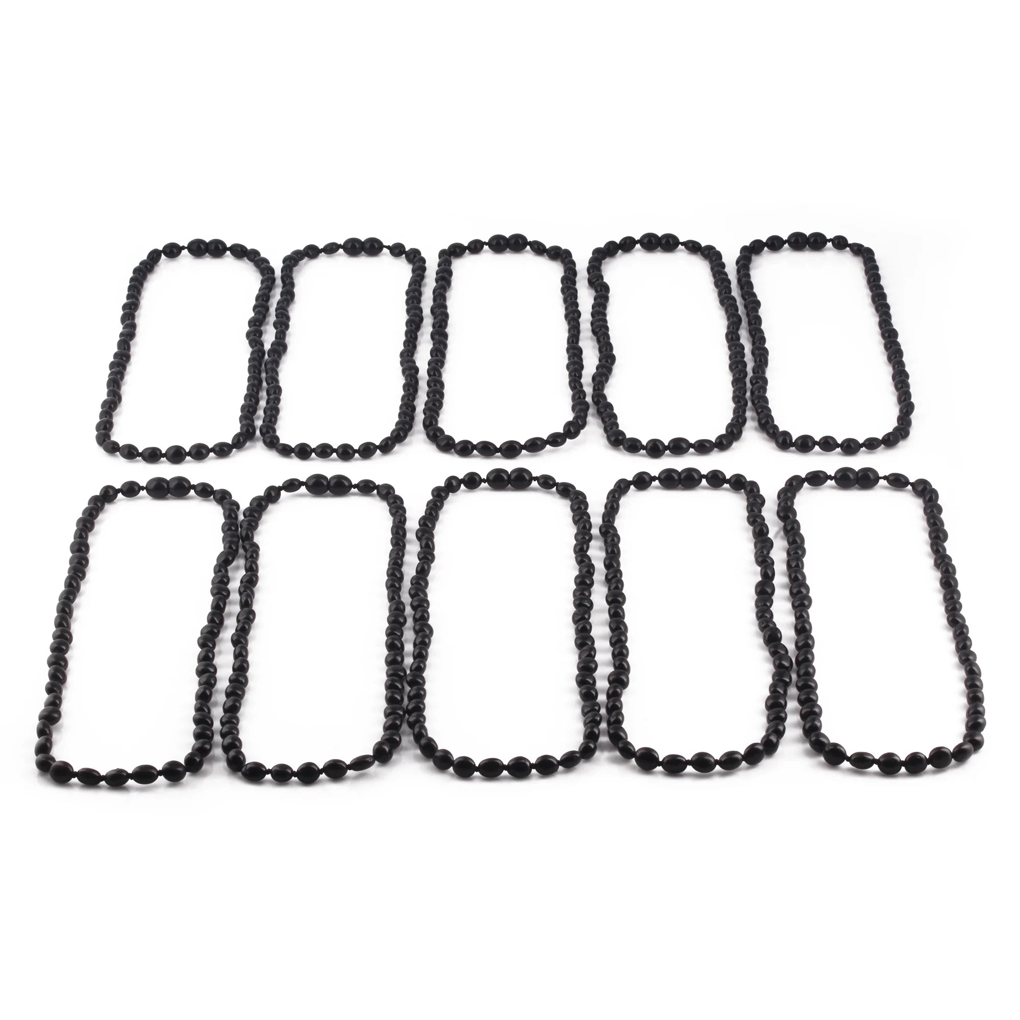 BALTIC AMBER ADULT NECKLACES LOT OF 10pcs - OLIVE. XO54B