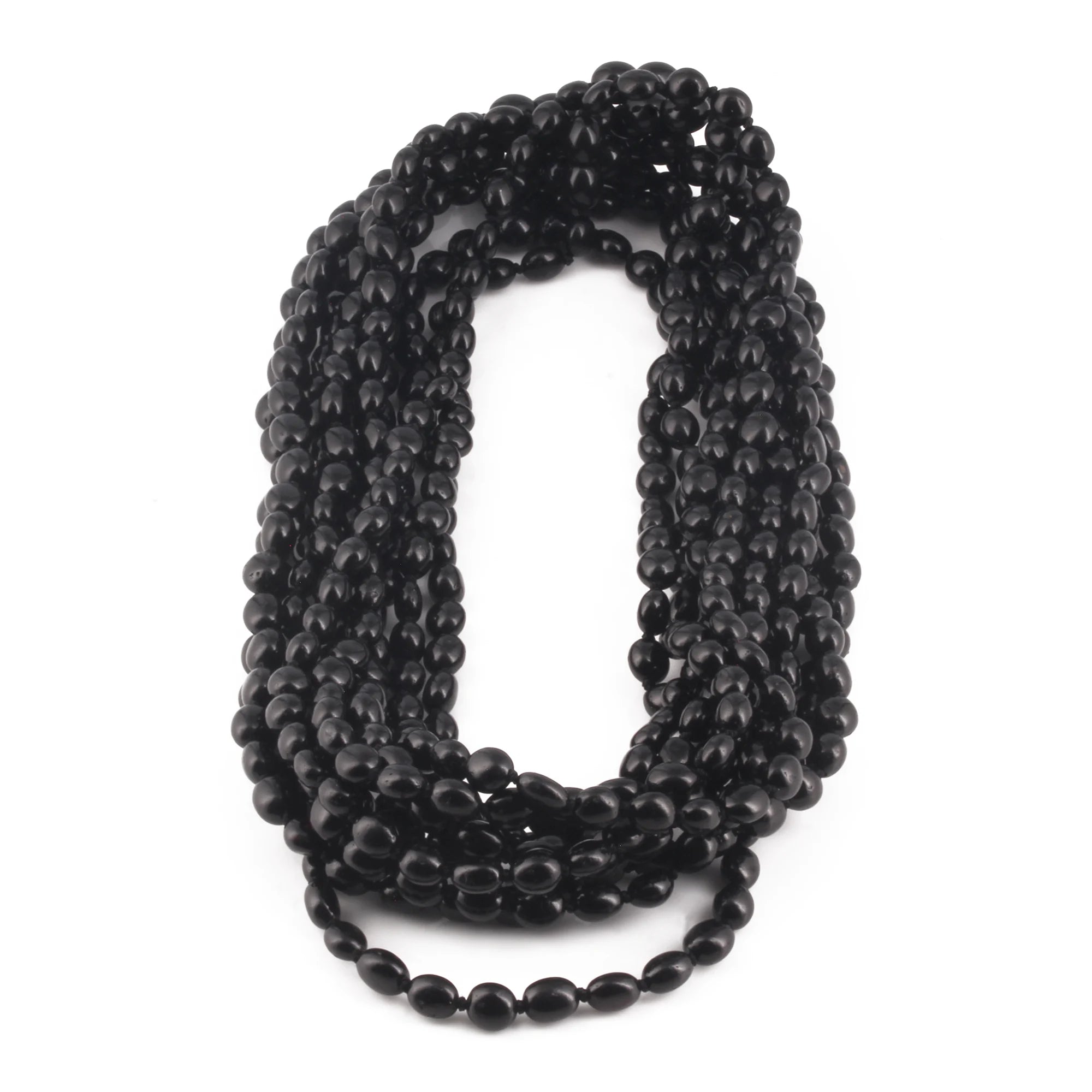 BALTIC AMBER ADULT NECKLACES LOT OF 10pcs - OLIVE. XO54B