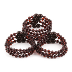 BALTIC AMBER BABY TEETHING BRACELETS LOT OF 10pcs -  BAROQUE. XB54DC