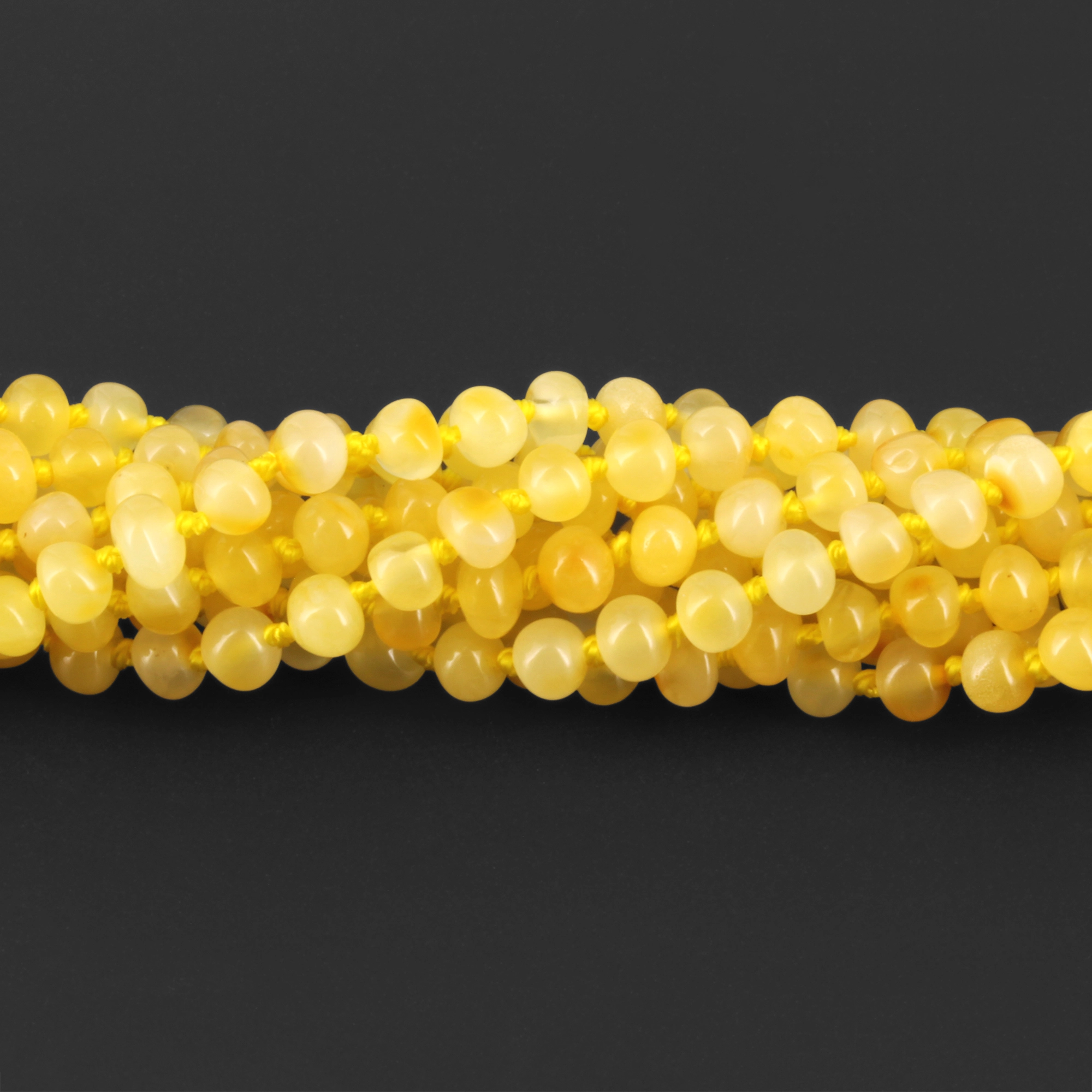 BALTIC AMBER BABY TEETHING BRACELETS LOT OF 10pcs - BAROQUE. XB54MY