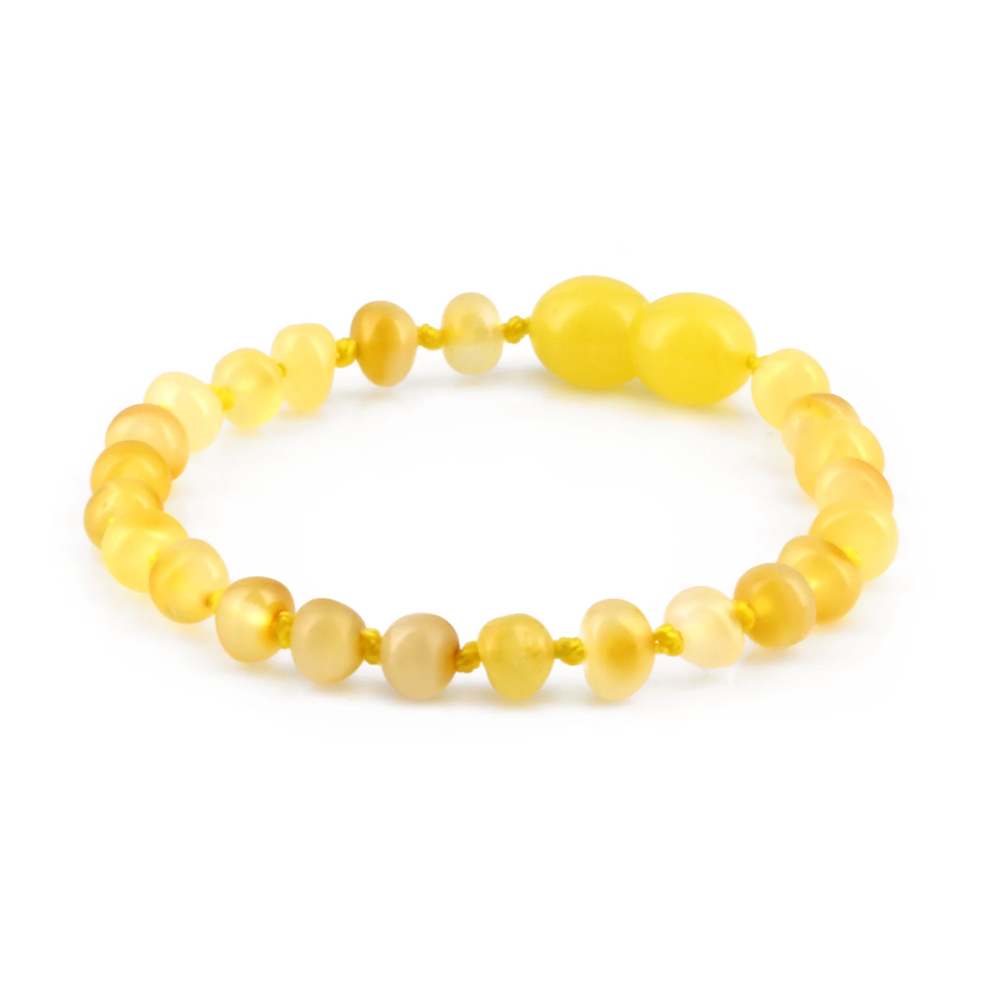 BALTIC AMBER BABY TEETHING BRACELETS LOT OF 10pcs - BAROQUE. XB54MY