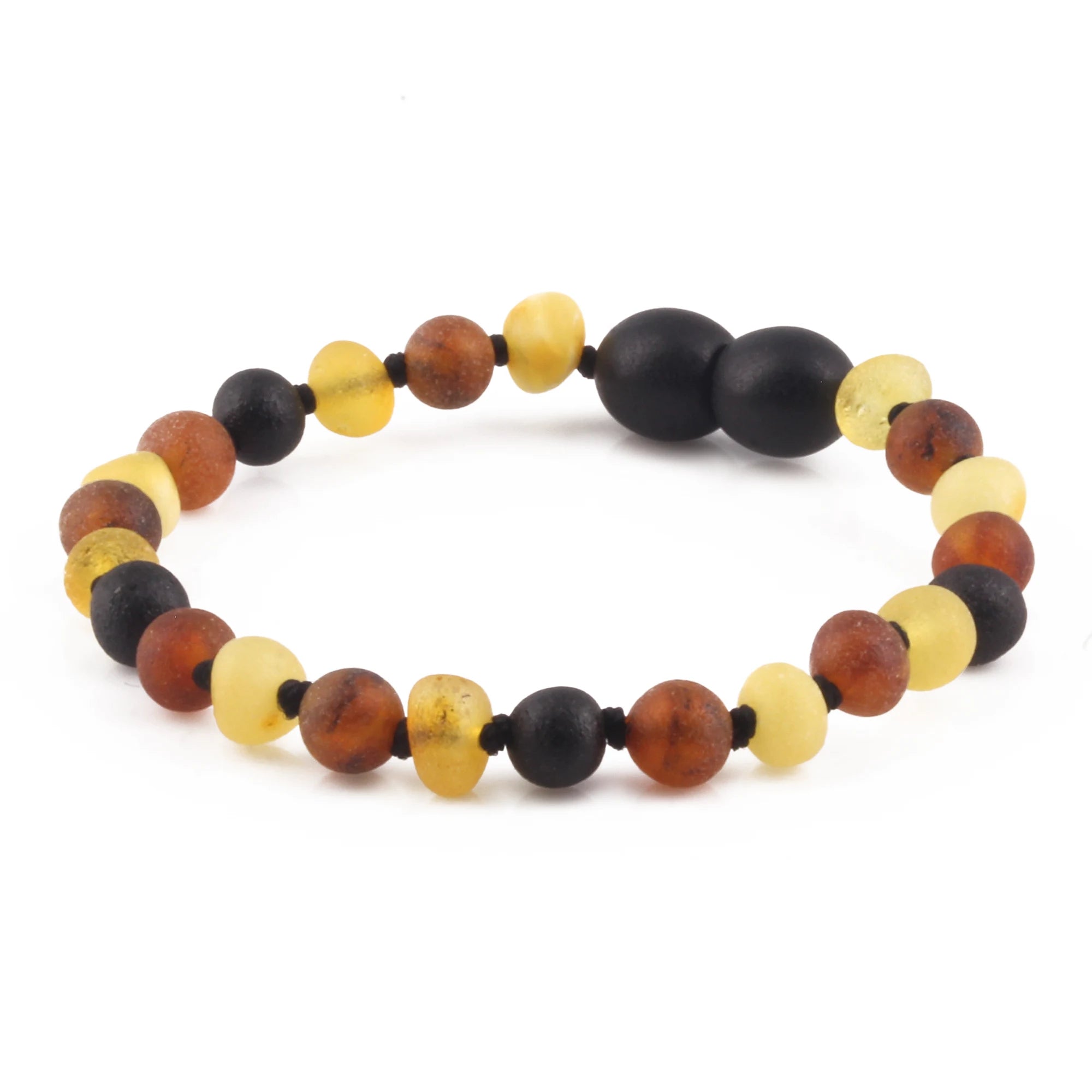 BALTIC AMBER BABY TEETHING BRACELETS LOT OF 10pcs - BAROQUE. XB54M2M