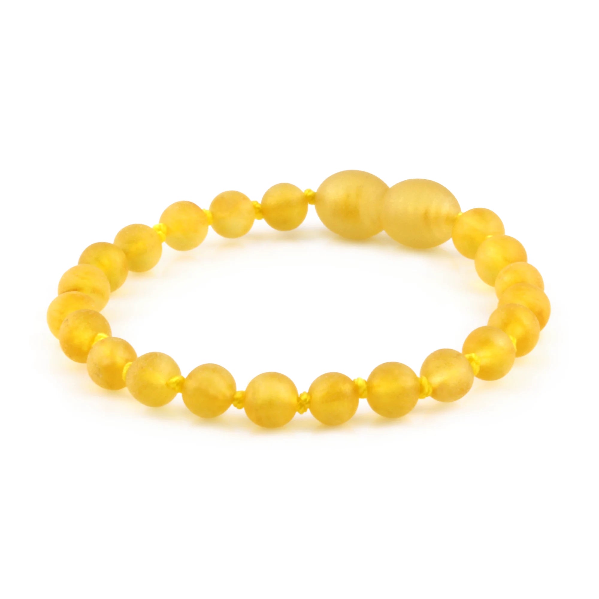 BALTIC AMBER BABY TEETHING BRACELETS LOT OF 10pcs - BAROQUE. XB54YM