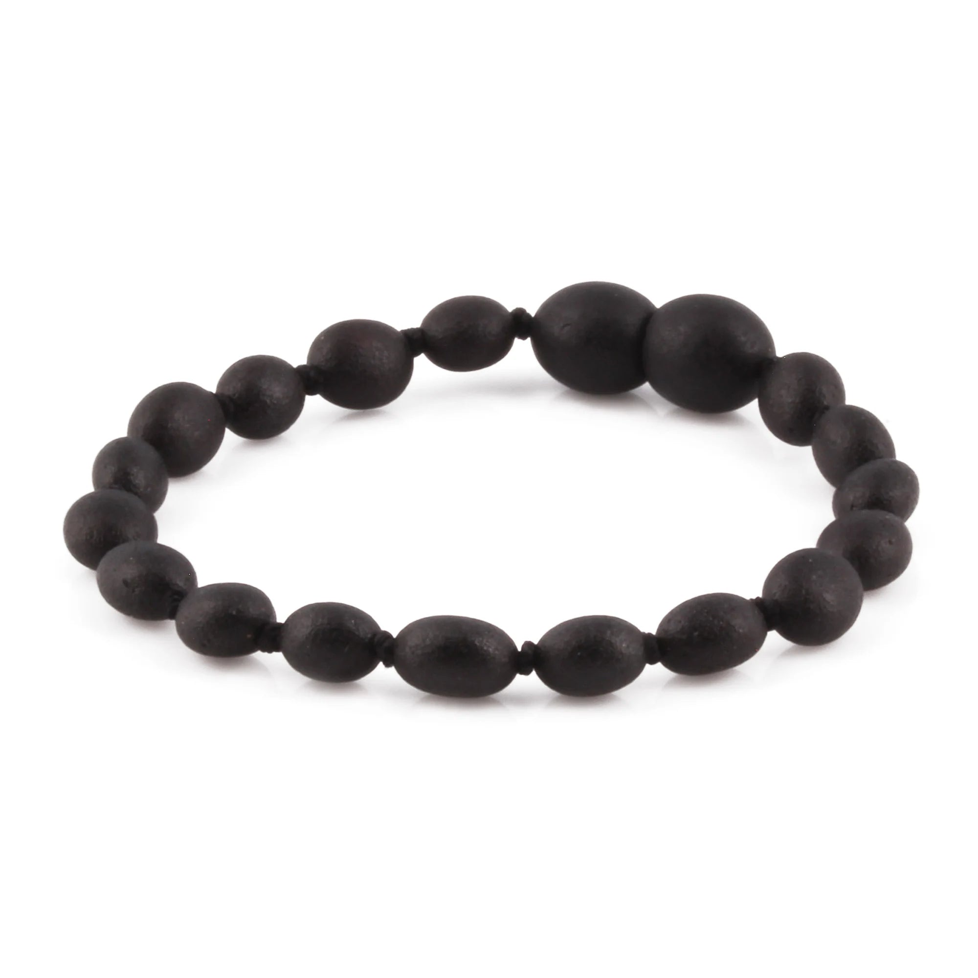 BALTIC AMBER BABY TEETHING BRACELETS LOT OF 10pcs - OLIVE. XO54BM