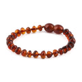 BALTIC AMBER BABY TEETHING BRACELETS LOT OF 10pcs - ROUNDEL. XR53C