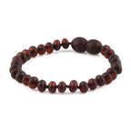 BALTIC AMBER BABY TEETHING BRACELETS LOT OF 10pcs - ROUNDEL. XR53DCM