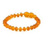 BALTIC AMBER BABY TEETHING BRACELETS LOT OF 10pcs - ROUNDEL. XR53LCM