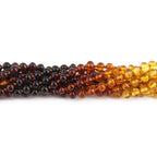 BALTIC AMBER BABY TEETHING BRACELETS LOT OF 10pcs - BAROQUE. XB54RA1